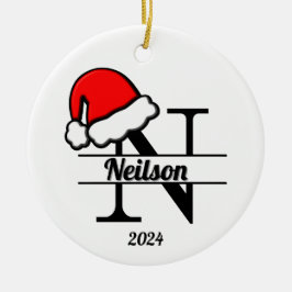 Monogramm | beidseitig keramik ornament