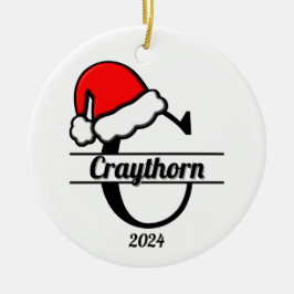 Monogramm | beidseitig keramik ornament