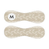 Monogramm Beige Spitze Baseball (Paneele)
