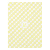Monogramm beliebiges Farbgeometrisches Muster Tischdecke (Vorderseite)