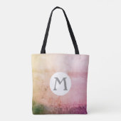 monogramm benutzerdefinierte Tasche personalisiert (Rückseite)