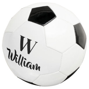Monogramm benutzerdefinierter Name Classic Sports Fußball