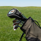 Monogramm bester Vater nach Par Dog Foto Personali Golf Headcover (In SItu)