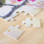 Monogramm "Bird & Blooms" Puzzle (Seite)