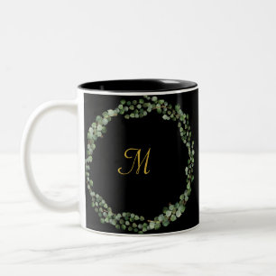 MONOGRAMM BLACK GOLD EUCALYPTUS 2 KAFFEE TASSE