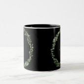 MONOGRAMM BLACK GOLD EUCALYPTUS 2 KAFFEE TASSE (Mittel)