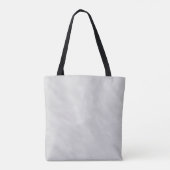 Monogramm Blaue Daisy Tasche (Rückseite)