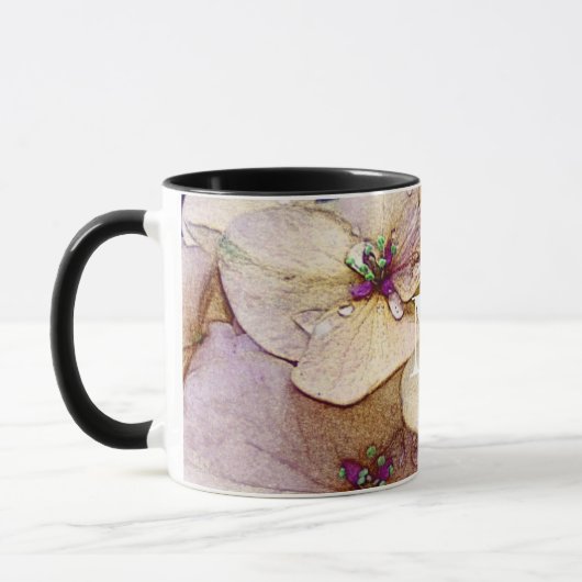 Monogramm Blume Coffee Tasse (Links)
