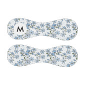 Monogramm Blumenmuster 2 3 Baseball (Paneele)