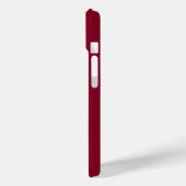 Monogramm Bordeaux Falschgold-Wappeninitiale und N Case-Mate iPhone Hülle (Rückseite / Links)
