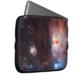 Monogramm Brände des Flammennebels - im Orion Laptopschutzhülle (Vorne Rechts)