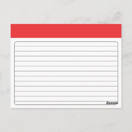 Monogramm-Brautparty-Rezeptkarte Postkarte (Rückseite)