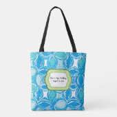 Monogramm-Brautparty-Speicherdesign Tasche (Rückseite)