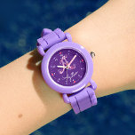Monogramm-Brief Eine Doodle-Herzmädchen-Uhr Armbanduhr<br><div class="desc">Monogram Brief Ein Herz und Blume fügen Sie Ihre eigene Namenswache hinzu. Niedliches Doodle zeichnend Design des Buchstabens A umgeben von Uhrennummern und Herzen. Andere passende Artikel für diesen Brief und andere Buchstaben verfügbar. Wenn Sie Hilfe bei der Platzierung Ihres eigenen Namens auf diesem Produkt bitte kontaktieren Sie mich, derzeit...</div>