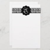 Monogramm Briefpapier (Vorne/Hinten)
