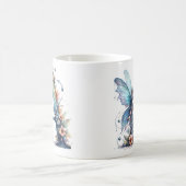 Monogramm Buchstabe A Fee Kaffeetasse (Mittel)