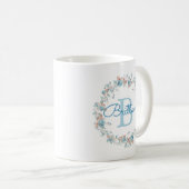 Monogramm - Buchstabe B, benutzerdefinierte Tasse (VorderseiteRechts)