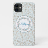 Monogramm - Buchstabe B, benutzerdefinierter Fall- Case-Mate iPhone Hülle (Rückseite)