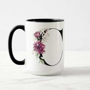 Monogramm Buchstabe C Kaffeetasse