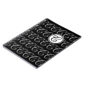 Monogramm Buchstabe C Notizblock (Linke Seite)