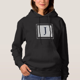 Monogramm Buchstabe J Alphabet J Anfangsbuchstabe Hoodie