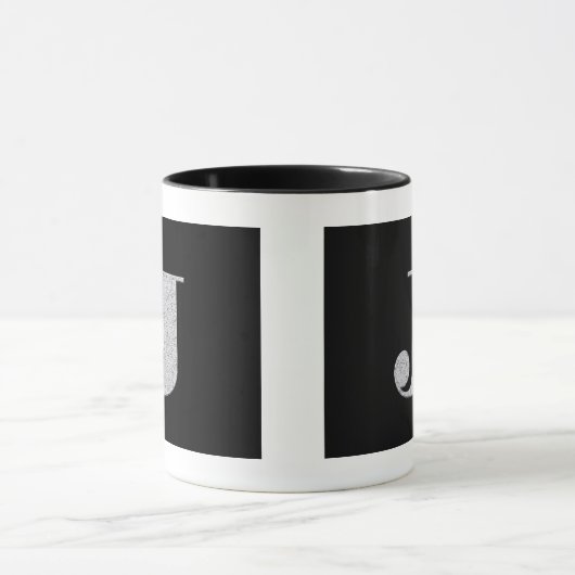 Monogramm-Buchstabe J Tasse