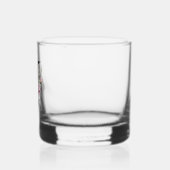 Monogramm Buchstabe J | Whiskyglas (Links)