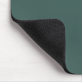 Monogramm Buchstabe Meergrün & Lila Minimalistisch Mousepad (Ecke)