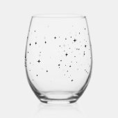 Monogramm Bulk-Geschenke für Unternehmenskunden st Weinglas Ohne Stiel (Links)
