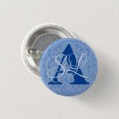 Monogramm Button (Vorne & Hinten)