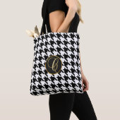 Monogramm C Houndstooth-Tasche Tasche (Von Nahem)