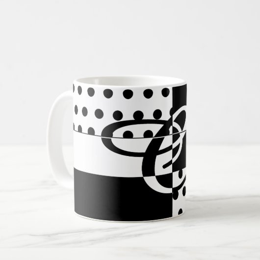 Monogramm C Kaffeetasse (Vorderseite Links)