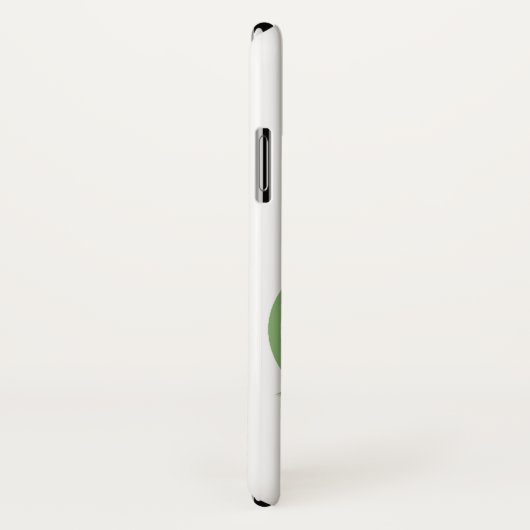 Monogramm C Lavendel Eucalyptus Case-Mate iPhone Hülle (Hinten/Rechts)