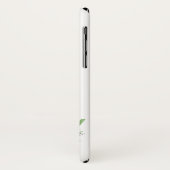 Monogramm C Lavendel Eucalyptus Case-Mate iPhone Hülle (Hinten/Links)