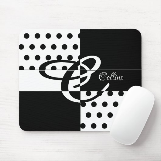 Monogramm C Mousepad (Mit Mouse)