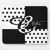 Monogramm C Mousepad (Vorne)