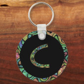 Monogramm C Schlüsselanhänger (Vorderseite)