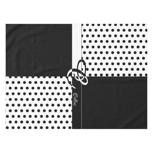 Monogramm C Tischdecke (Vorderseite (Horizontal))