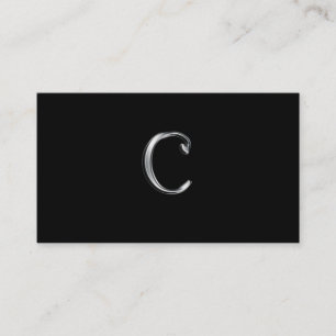 Monogramm-C-Visitenkarten Visitenkarte
