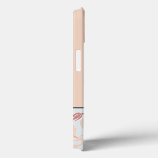 Monogramm Case-Mate iPhone Hülle (Rückseite / Rechts)