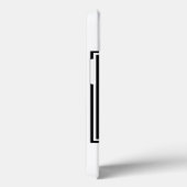 Monogramm Case-Mate iPhone Hülle (Rückseite / Rechts)