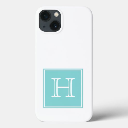 Monogramm Case-Mate iPhone Hülle (Rückseite)