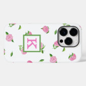 Monogramm Case-Mate iPhone Hülle (Rückseite (Horizontal))