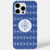 Monogramm Case-Mate iPhone Hülle (Rückseite)