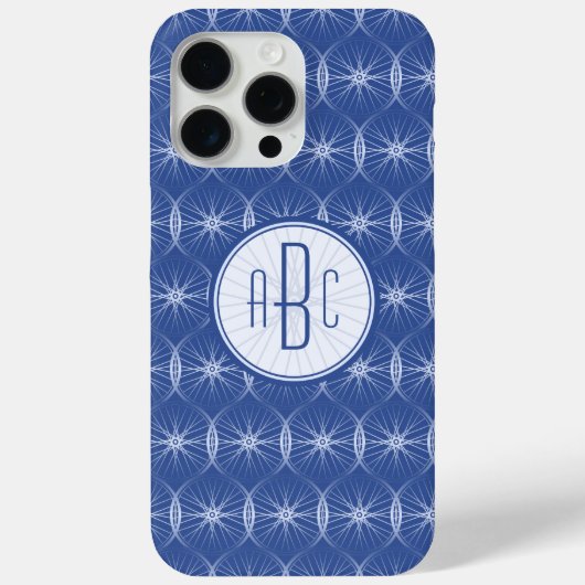 Monogramm Case-Mate iPhone Hülle (Rückseite)