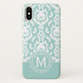 Monogramm Case-Mate iPhone Hülle (Rückseite)