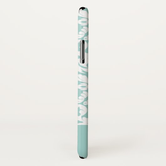 Monogramm Case-Mate iPhone Hülle (Hinten/Rechts)