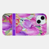 Monogramm Case-Mate iPhone Hülle (Rückseite (Horizontal))