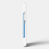 Monogramm Case-Mate iPhone Hülle (Rückseite / Links)