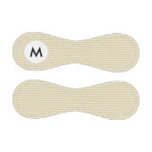 Monogramm Chevron-Muster Baseball (Paneele)